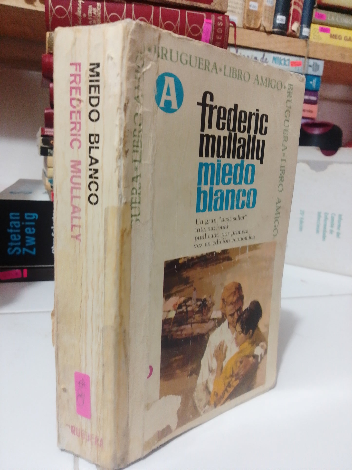 MIEDO BLANCO POR FREDERIC MULLALLY USADO NOVELA JUÁREZ