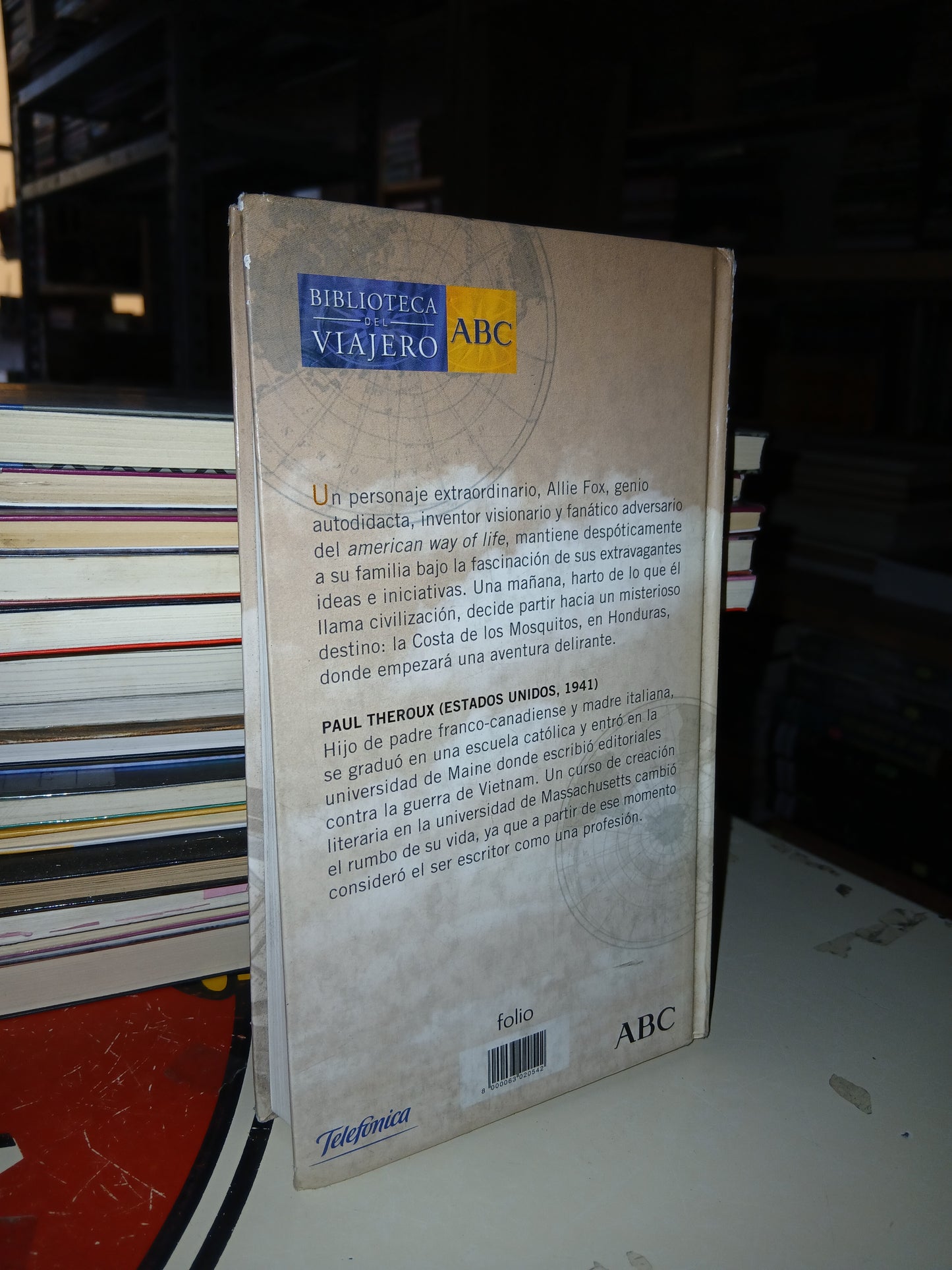 LA COSTA DE LOS MOSQUITOS POR PAUL THEROUX USADO NOVELA LITERARIO 207