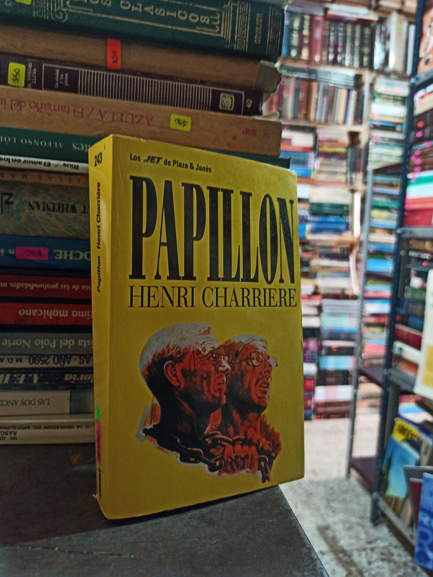 PAPILLON POR HENRI CHARRIERE USADO NOVELAS ALDAMA