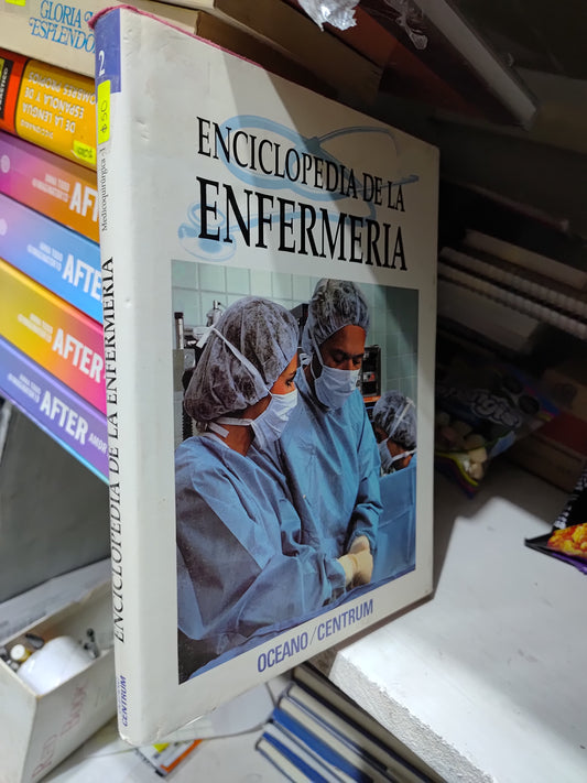 ENCICLOPEDIA DE LA ENFERMERIA POR EDITORIAL OCEANO USADO SALUD JUAREZ
