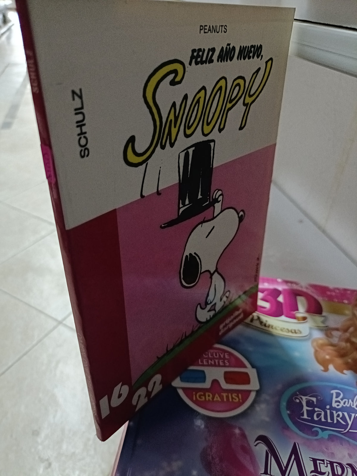 FELIZ AÑO NUEVO SNOOPY USADO INFANTIL JUAREZ 515