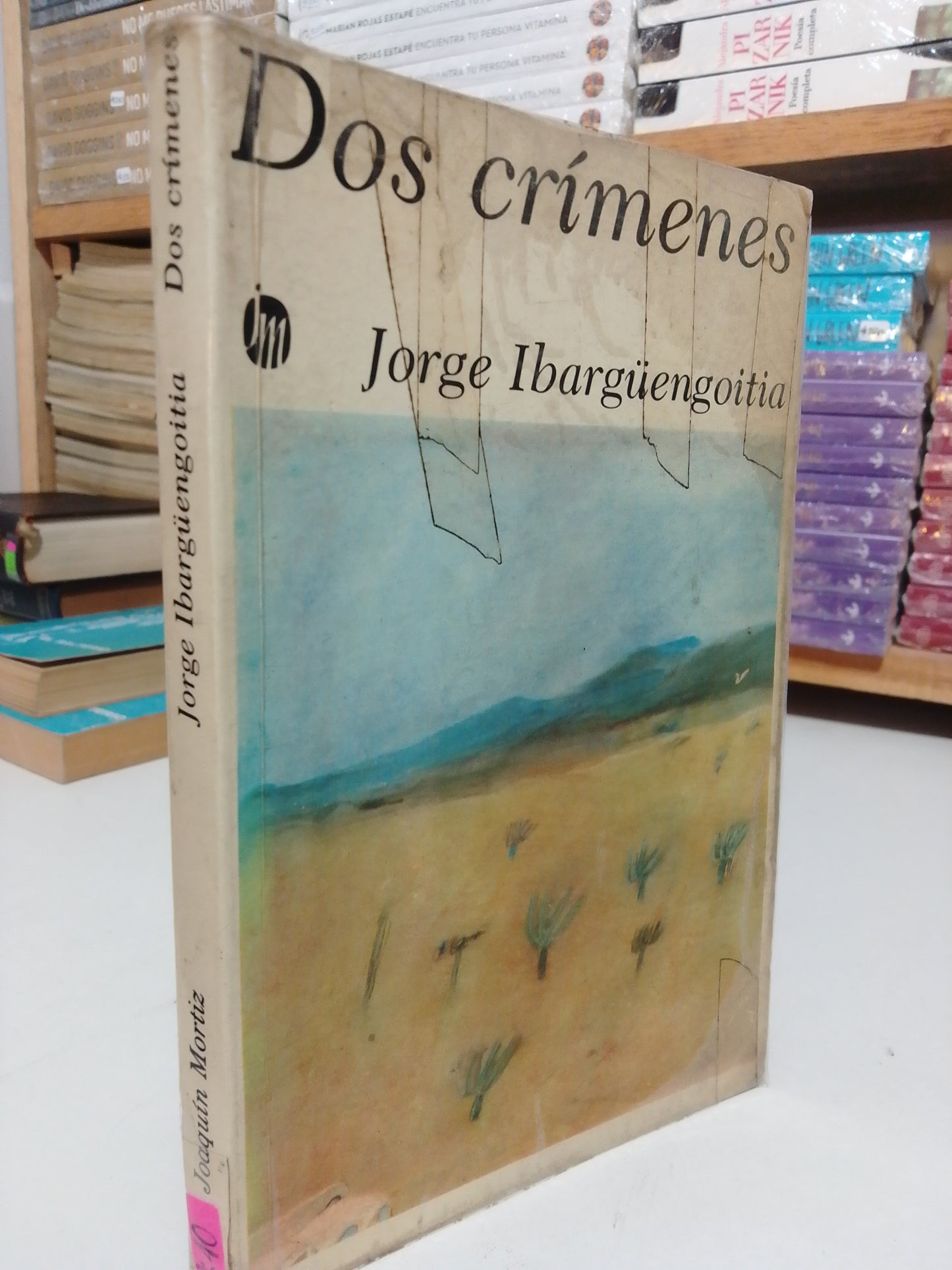 DOS CRIMENES POR JORGE IBARGUENGOITIA USADO NOVELA JUAREZ
