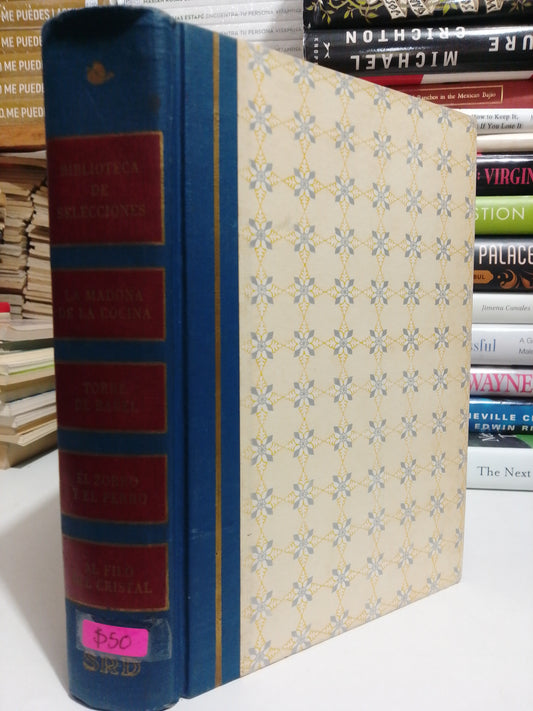 BIBLIOTECA DE SELECCIONES, LA MADONA DE LA COCINA VARIOS TÍTULOS POR VARIOS AUTORES USADO NOVELA JUÁREZ