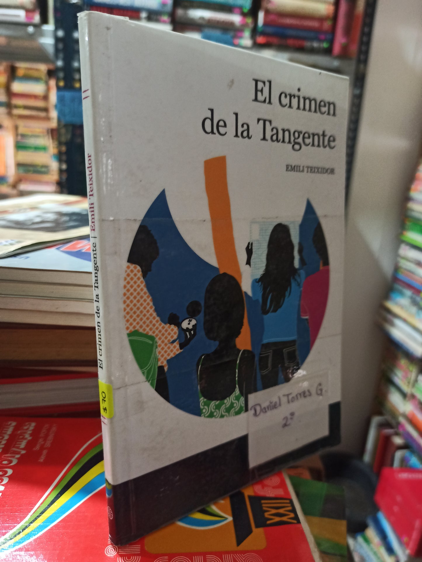 EL CRIMEN DE LA TANGENTE POR EMILI TEIXIDOR USADO NOVELAS ALDAMA