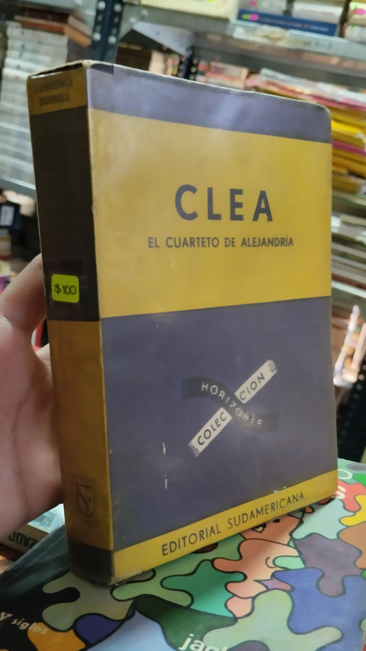 CLEA EL CUARTETO DE ALEJANDRIA LIBRO USADO NOVELAS ALDAMA