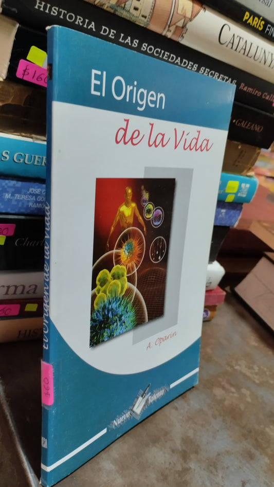 EL ORIGEN DE LA VIDA POR OPARIN LIBRO USADO BIOLOGIA ALDAMA