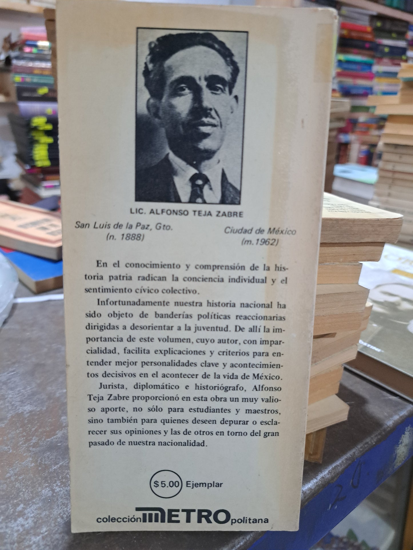 COMO ENTENDER MEJOR NUESTRA HISTORIA ALFONSO TEJA ZABRE USADO HISTORIA ALDAMA