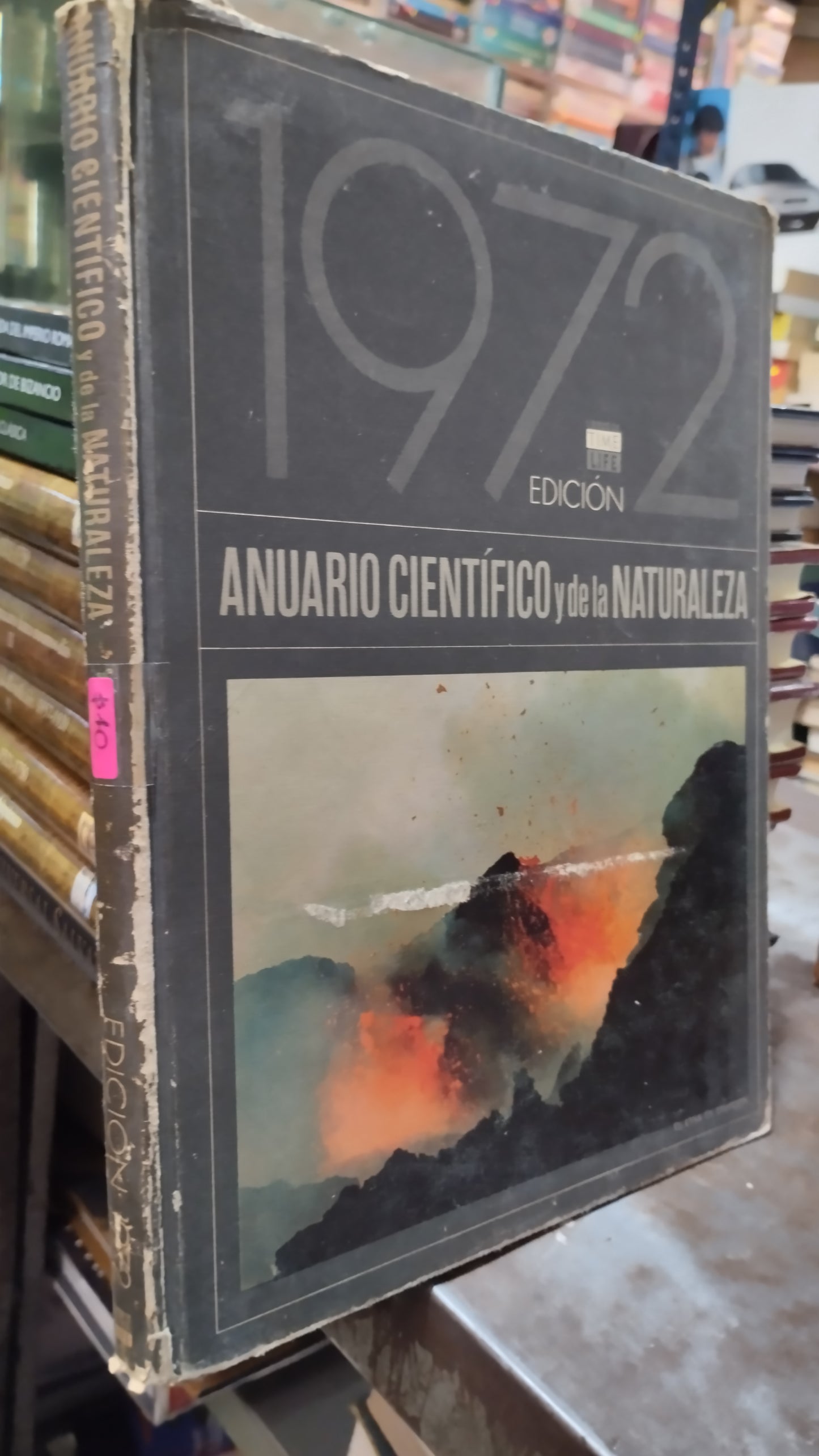 ANUARIO CIENTIFICO Y DE LA NATURALEZA LIBRO USADO HISTORIA ALDAMA