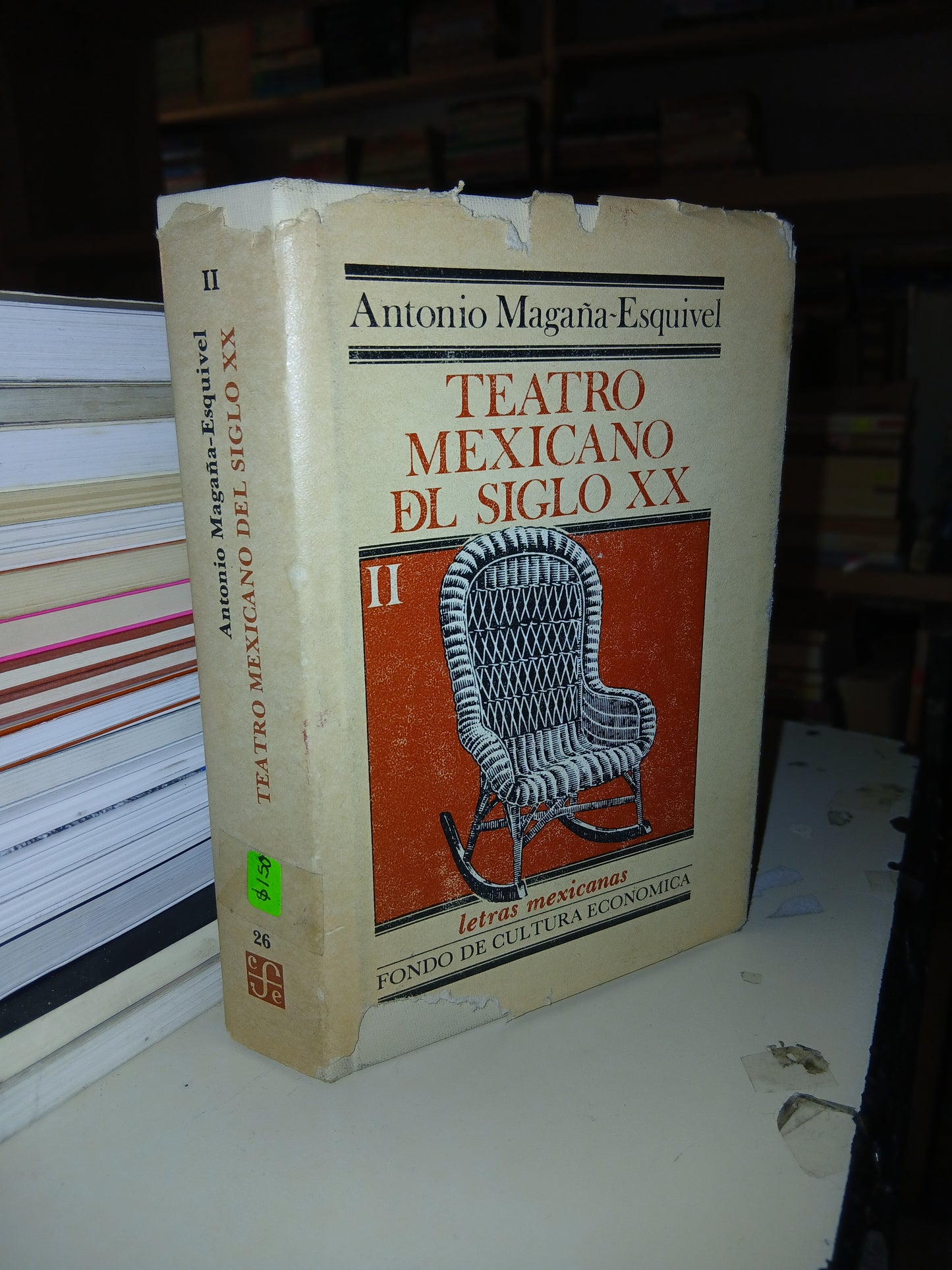 TEATRO MEXICANO DEL SIGLO XX II POR ANTONIO MAGAÑA-ESQUIVEL USADO TEATRO LITERARIO 207