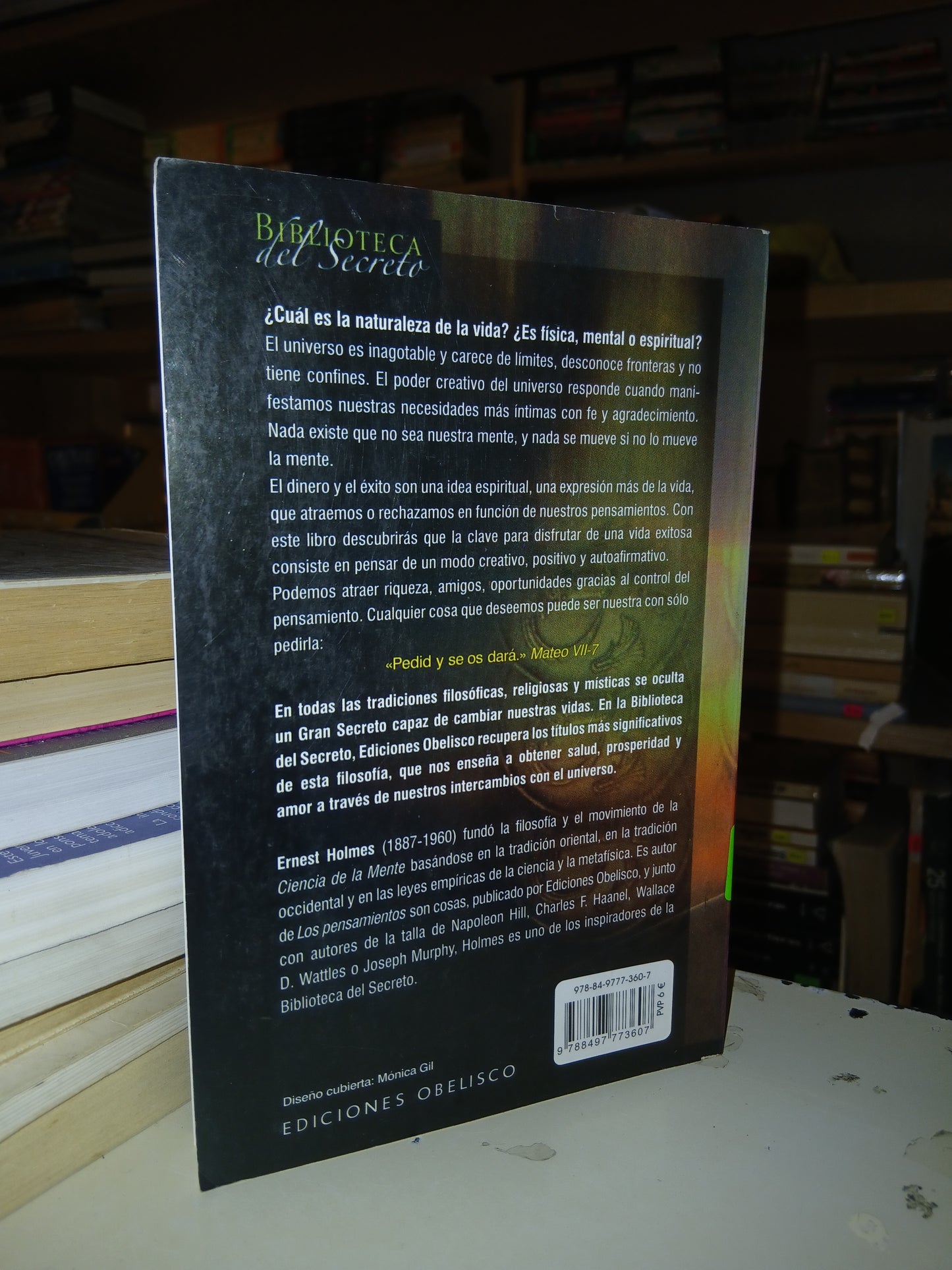 ATRAER LA RIQUEZA Y EL ÉXITO POR ERNEST HOLMES USADO SUPERACIÓN PERSONAL LITERARIO 207