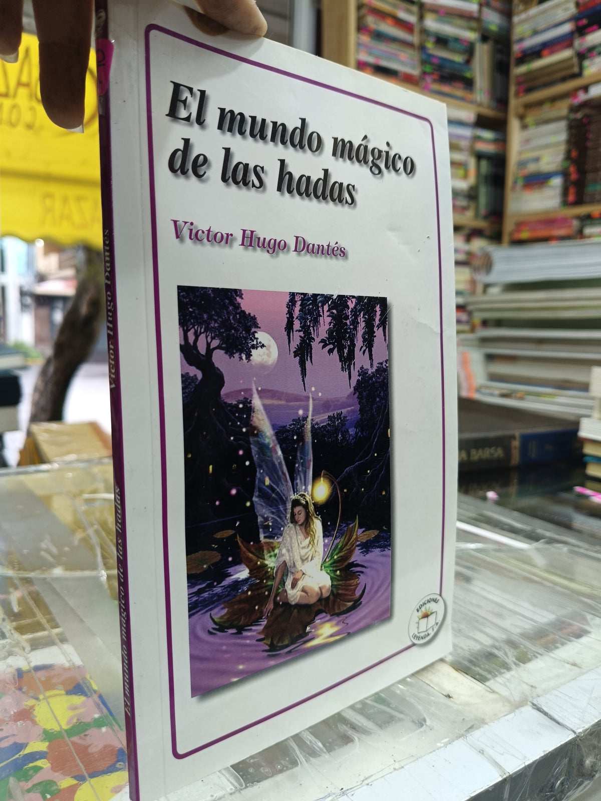 EL MUNDO MAGICO DE LAS HADAS POR VICTOR HUGO DANTES USADO NOVELA JUAREZ 515
