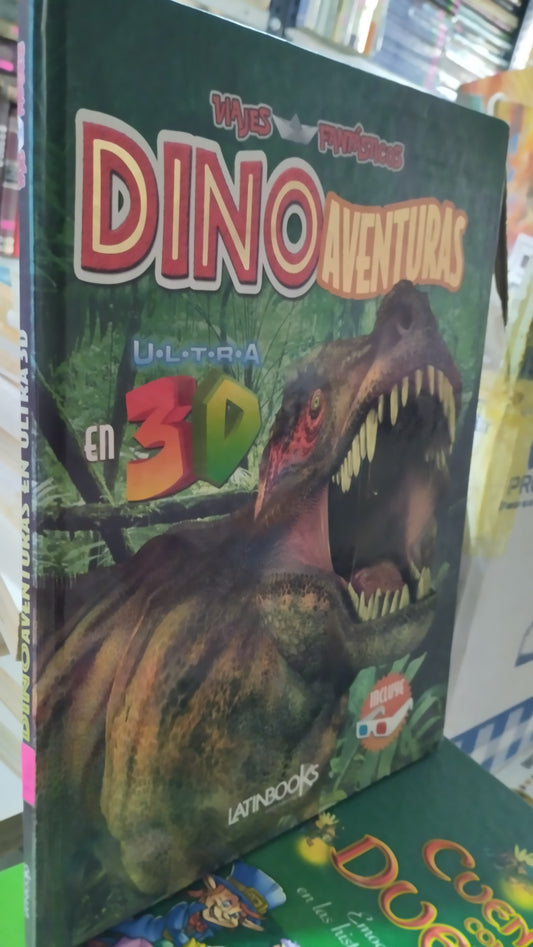 DINOAVENTURAS EN 3D POR EDITORIAL LATINBOOKS LIBRO USADO INFANTIL ALDAMA