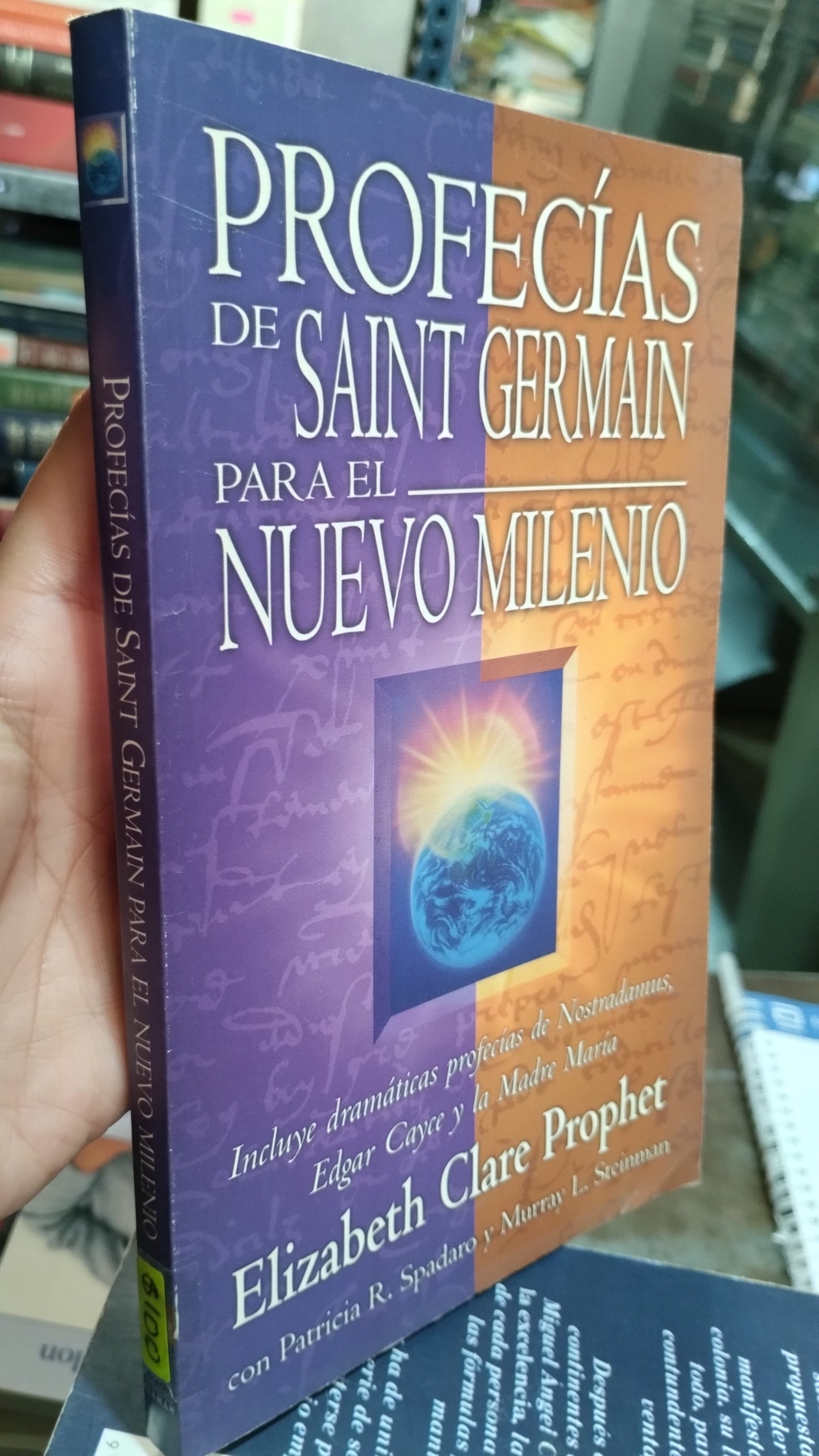 PROFECIAS DE SAINT GERMAN PARA EL NUEVO MILENIO POR EDITORIAL ALAMAH LIBRO USADO SUPERACION PERSONAL ALDAMA