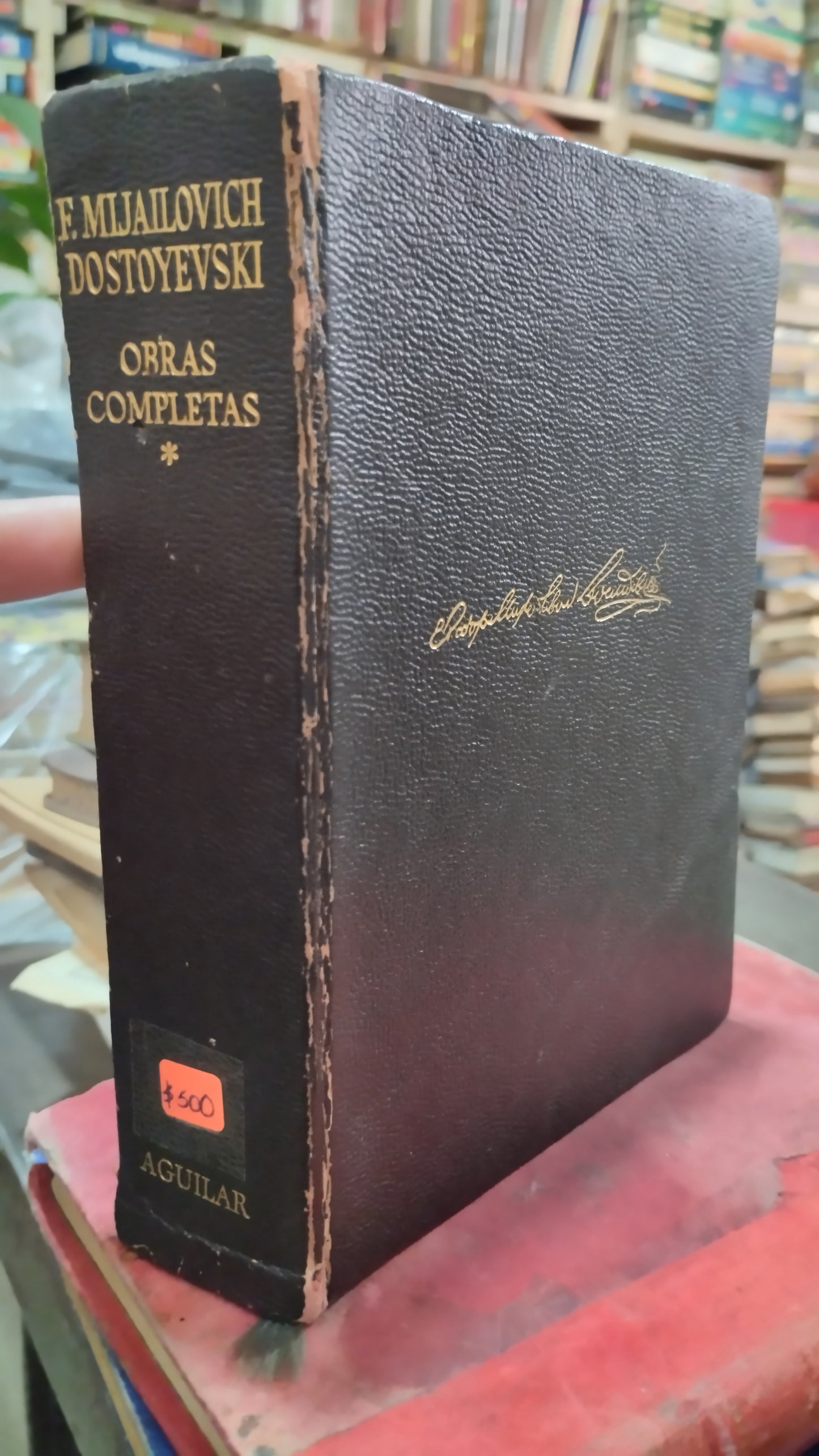 F MIJAILOVICH DOSTOYEVSKI LIBRO USADO ANTIGUO ALDAMA