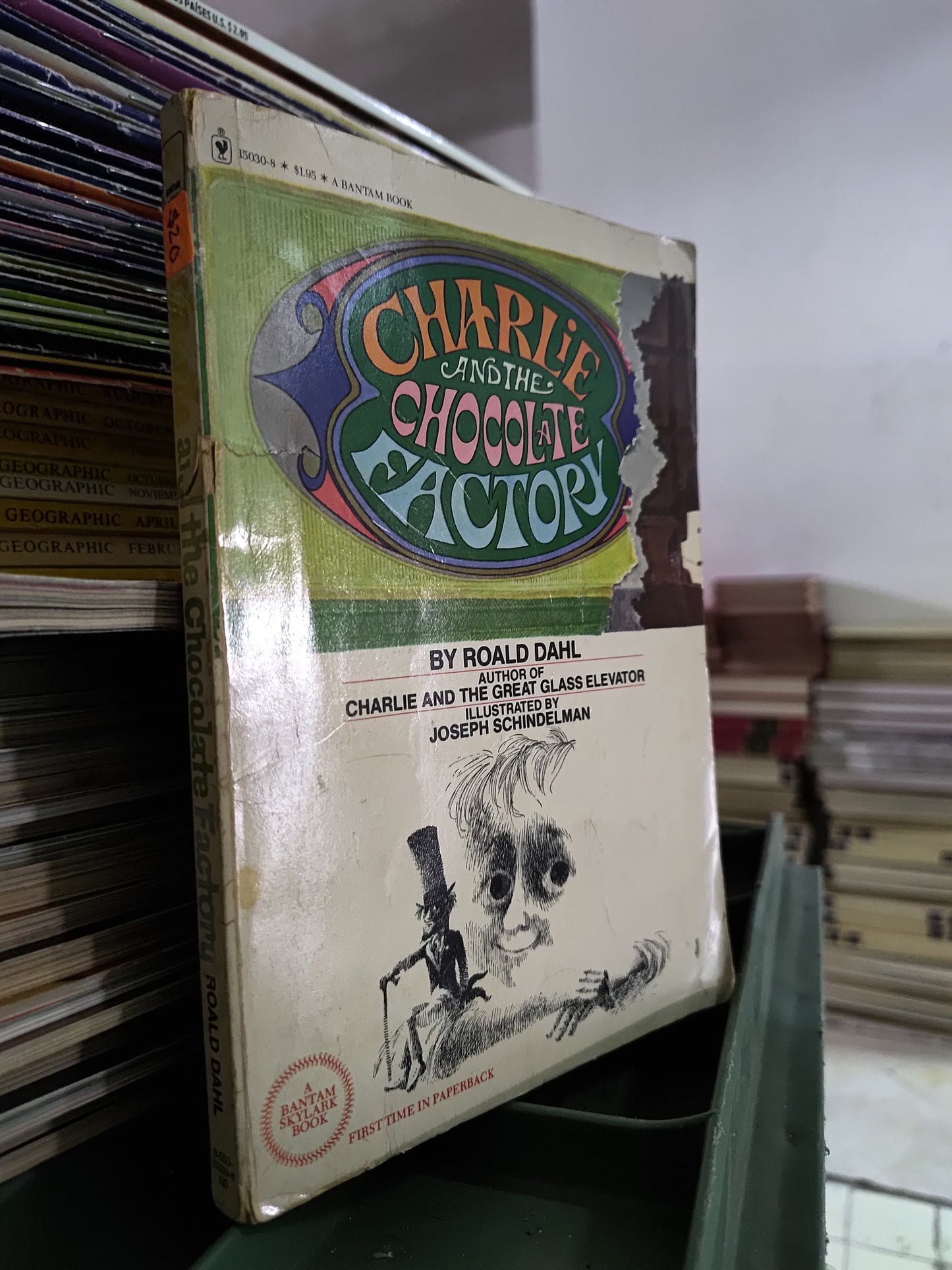CHARLIE AND THE CHOCOLATE FACTORY POR ROALD DAHL USADO IDIOMAS JUAREZ 515