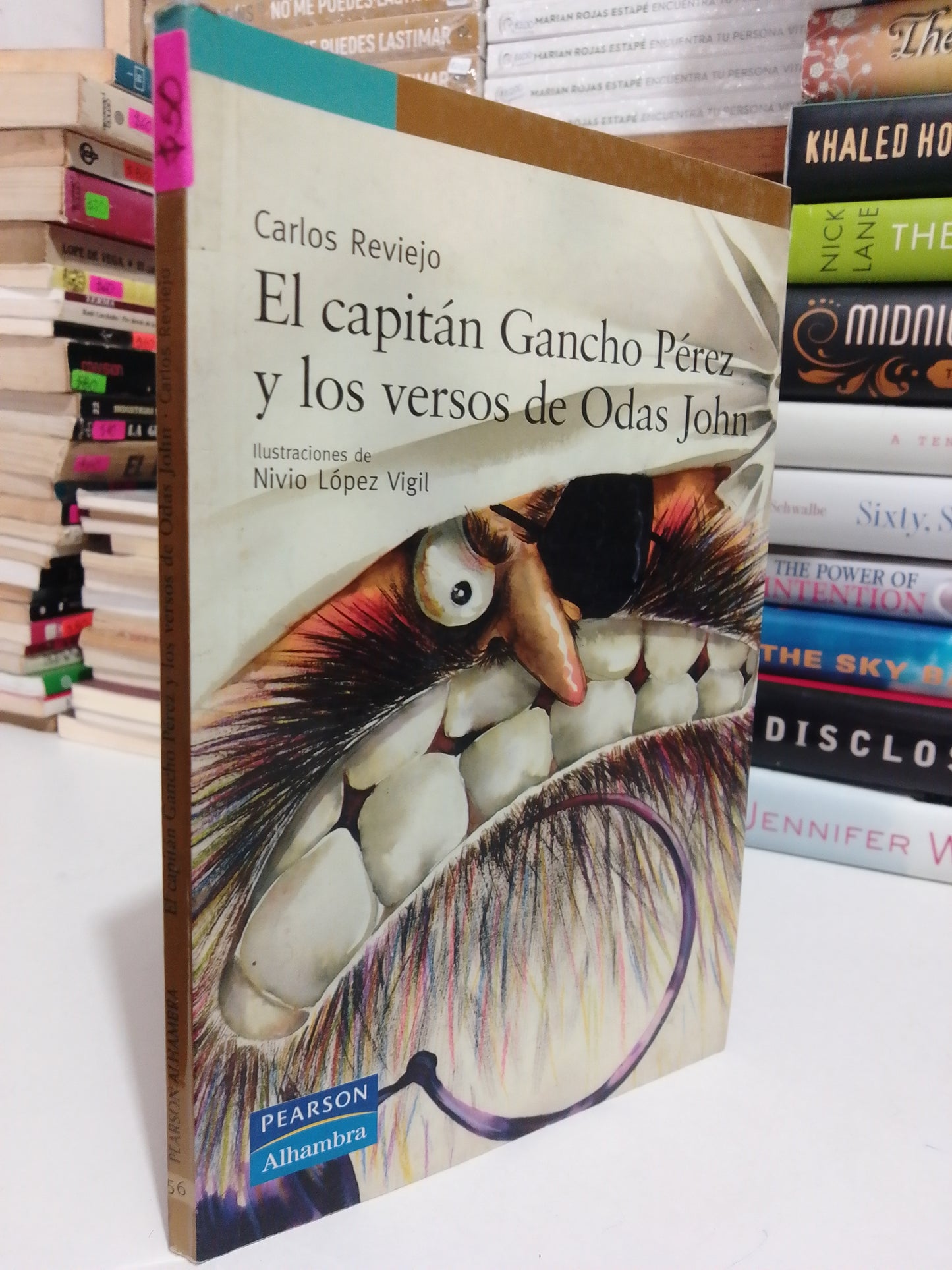 EL CAPITÁN GANCHO PÉREZ Y LOS VERSOS DE ODAS JOHN POR CARLOS REVIEJO USADO INFANTIL JUÁREZ