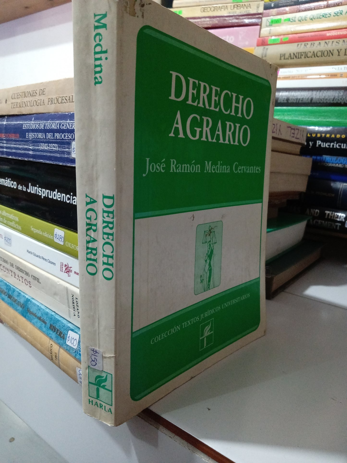 DERECHO AGRARIO POR JOSE RAMON MEDINA CERVANTES USADO DERECHO JUÁREZ