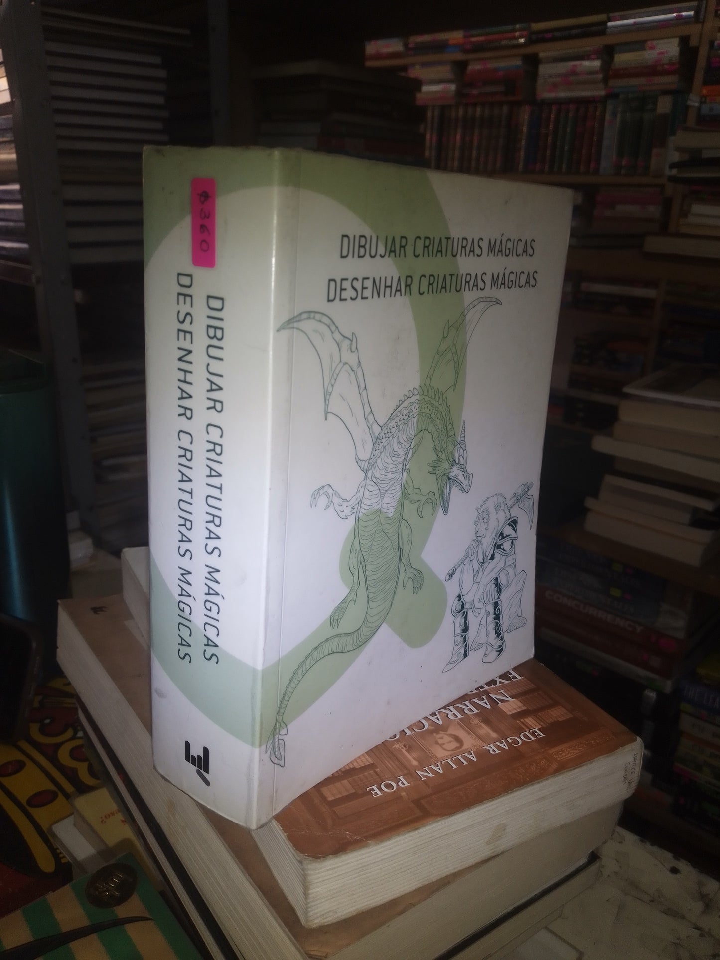 DIBUJAR CRIATURAS MÁGICAS USADO NOVELA LITERARIO 207