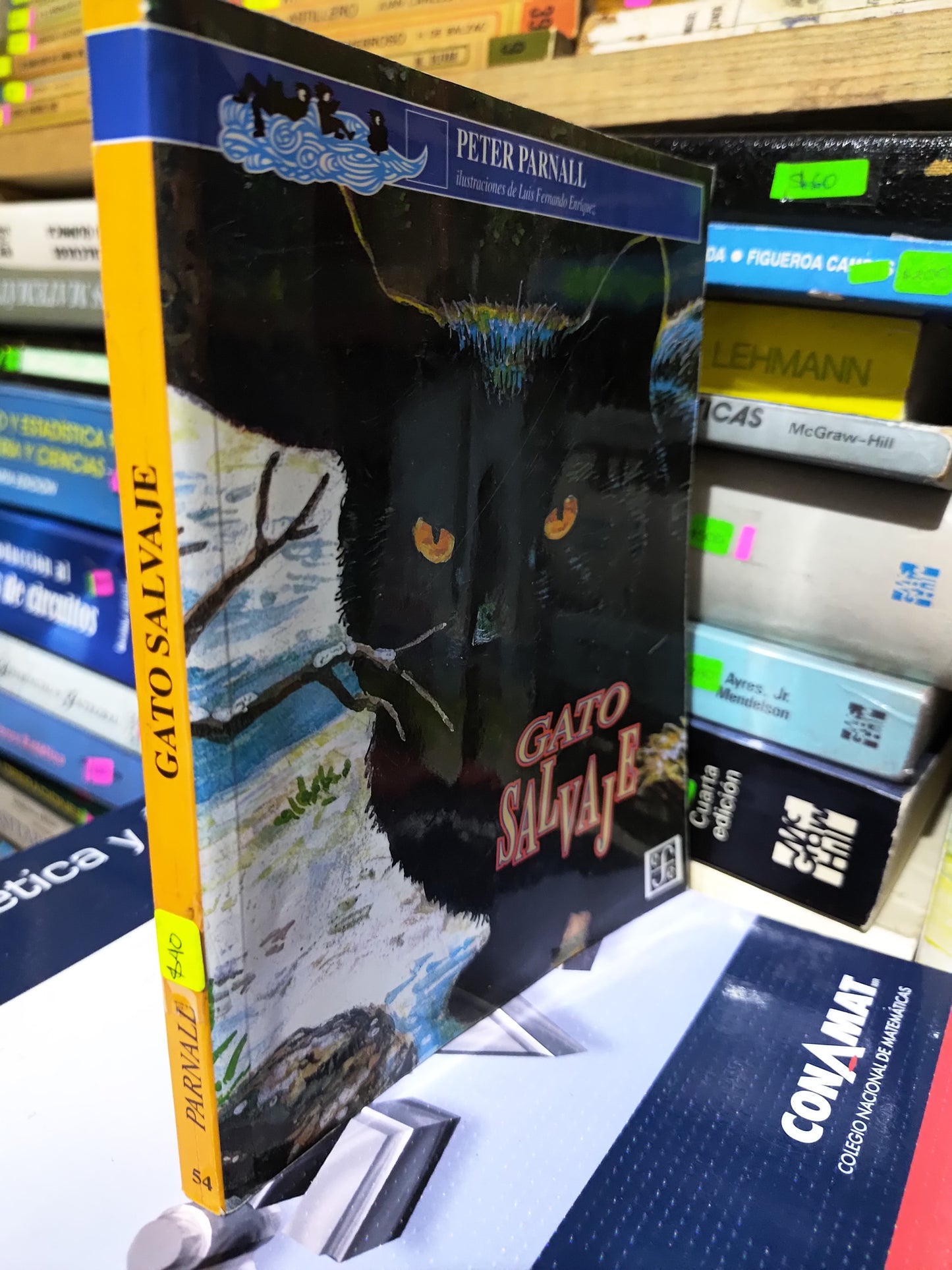 GATO SALVAJE PETER PARNALL USADO NOVELA JUAREZ #507