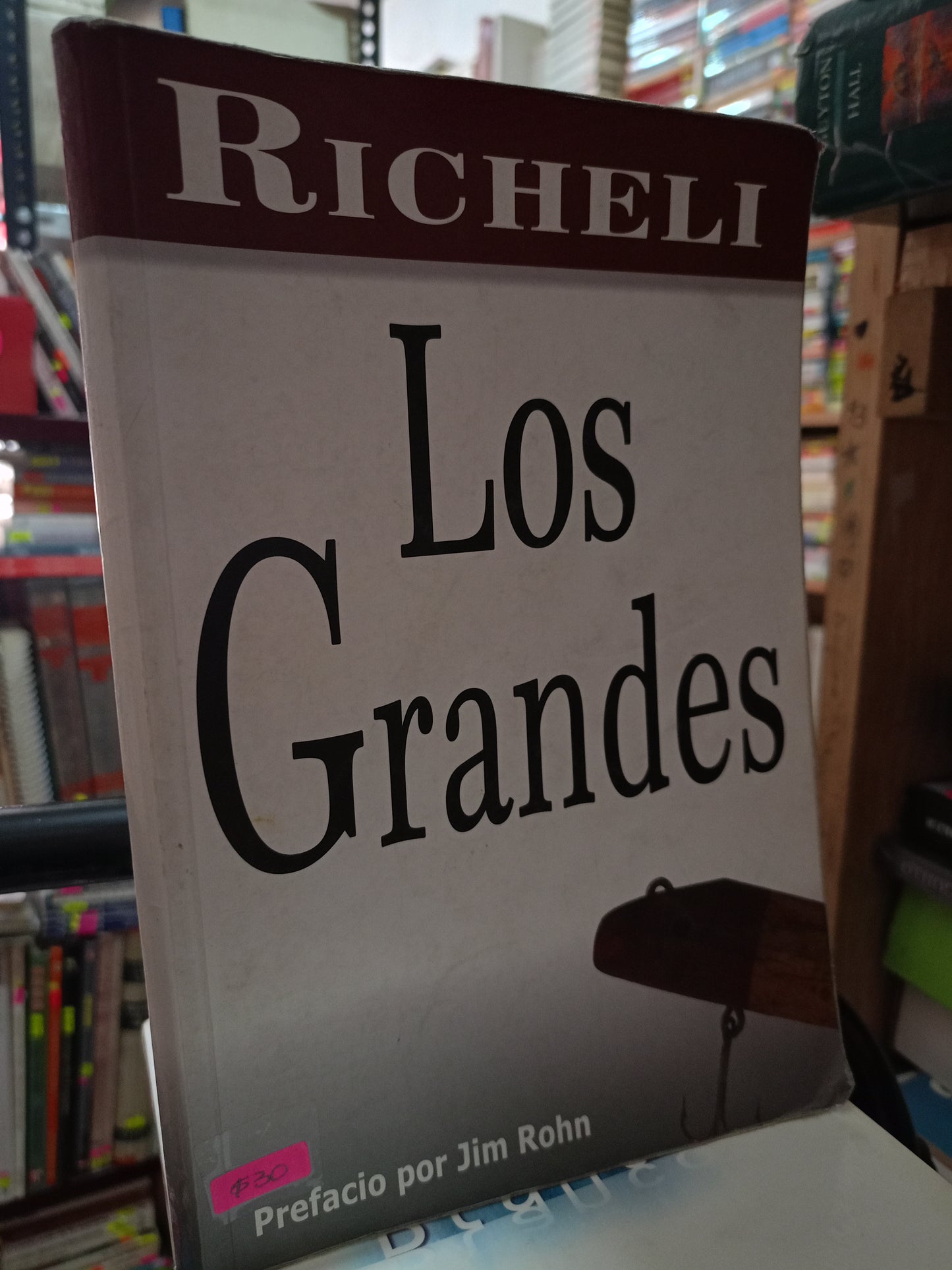 LOS GRANDES RICHELI POR JIM ROHN USADO S.PERSONAL LITERARIO 305