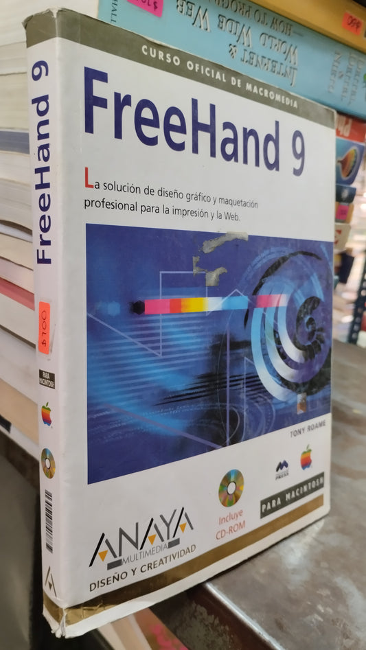 FREEHAND 9 POR TONY ROAME LIBRO USADO COMPUTACION ALDAMA