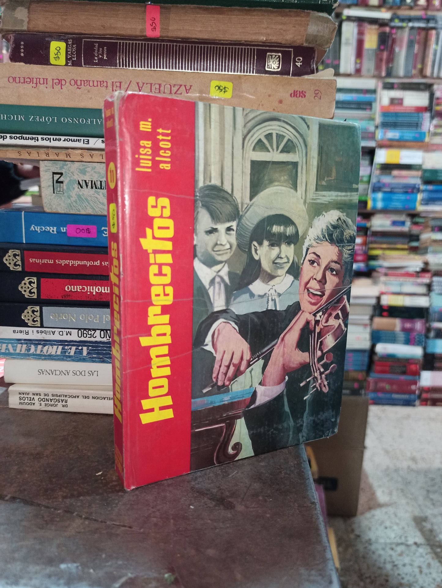 HOMBRECITOS POR LUISA M. ALCOTT USADO NOVELAS ALDAMA