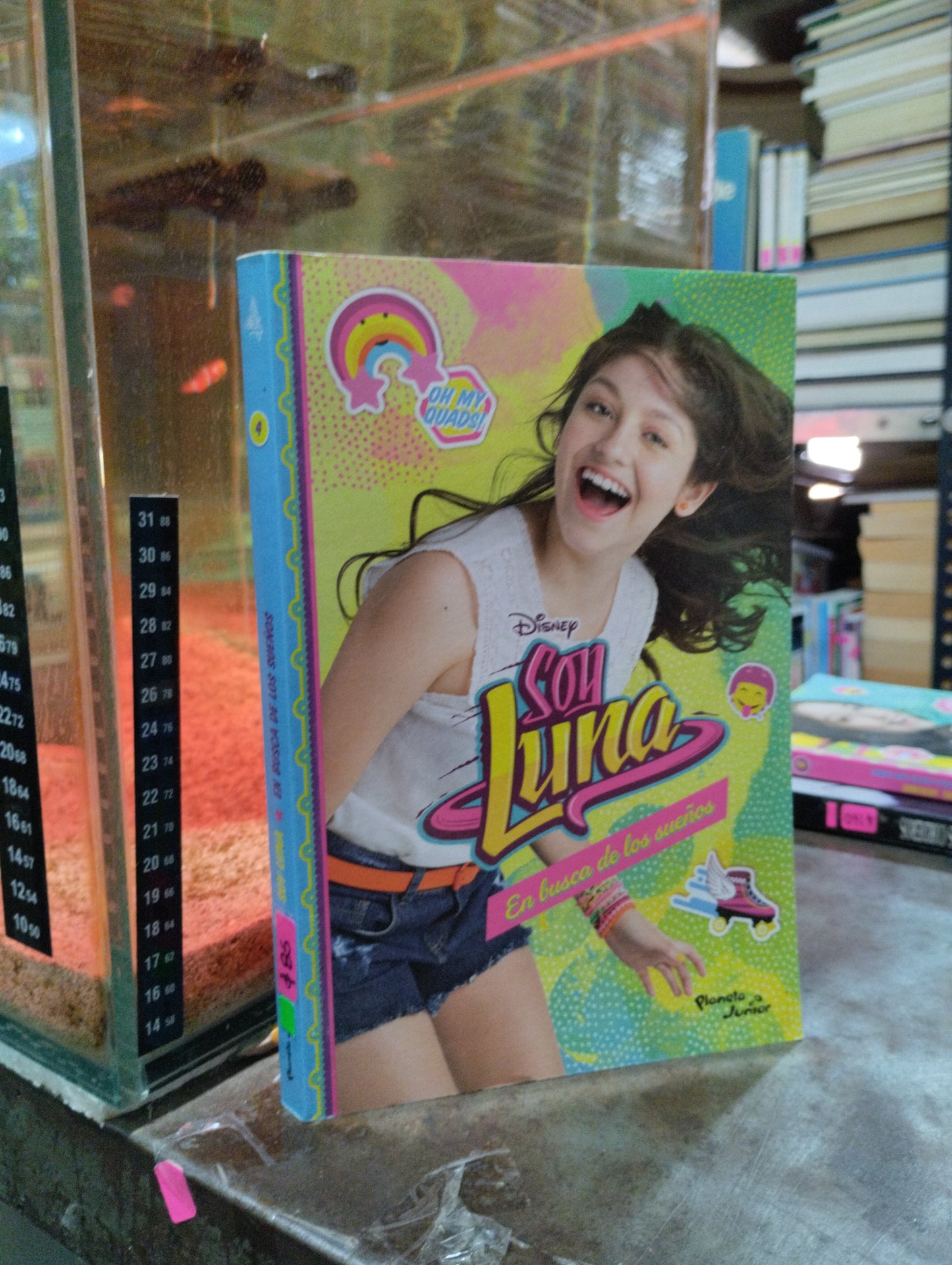 SOY LUNA EN BUSCA DE LOS SUEÑOS POR PACO JIMÉNEZ USADO NOVELAS ALDAMA