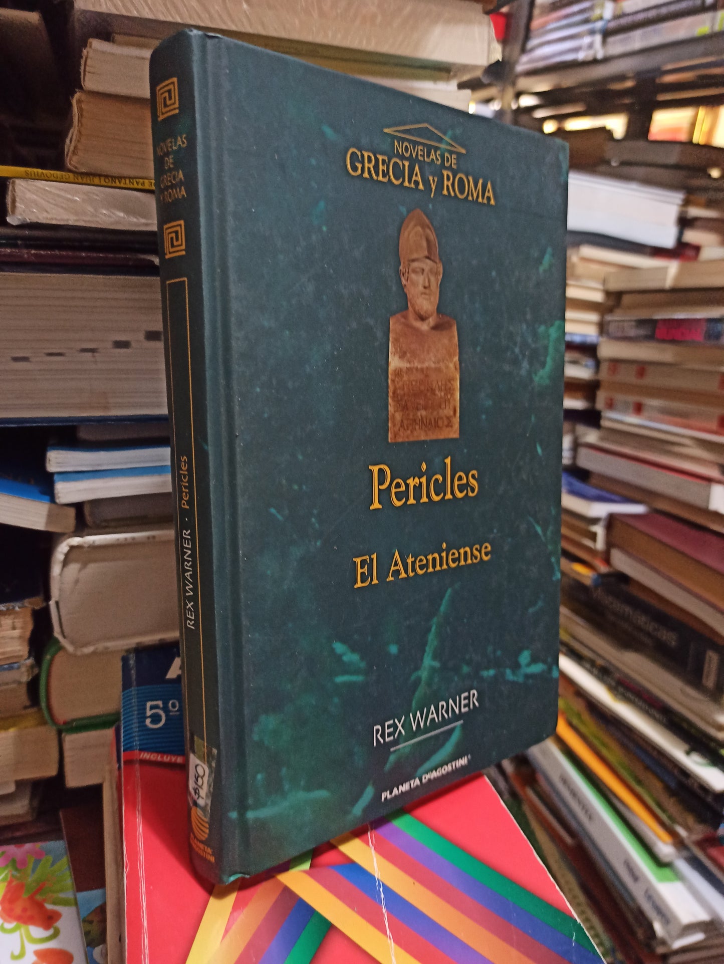 PERICLES EL ATENIENSE POR REX WARNER USADO NOVELAS JUÁREZ
