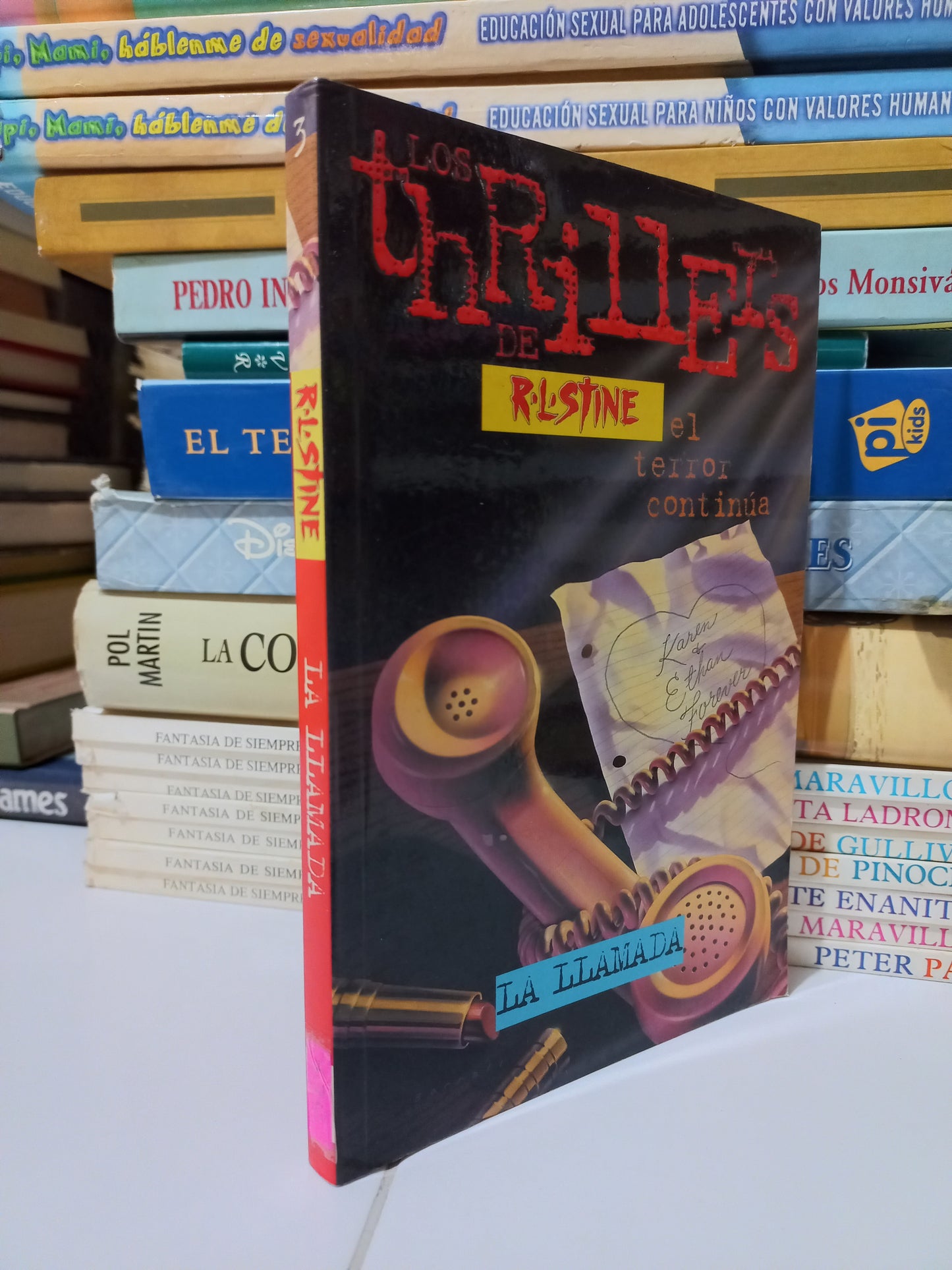 LA LLAMADA POR R.L. STINE USADO NOVELA JUÁREZ
