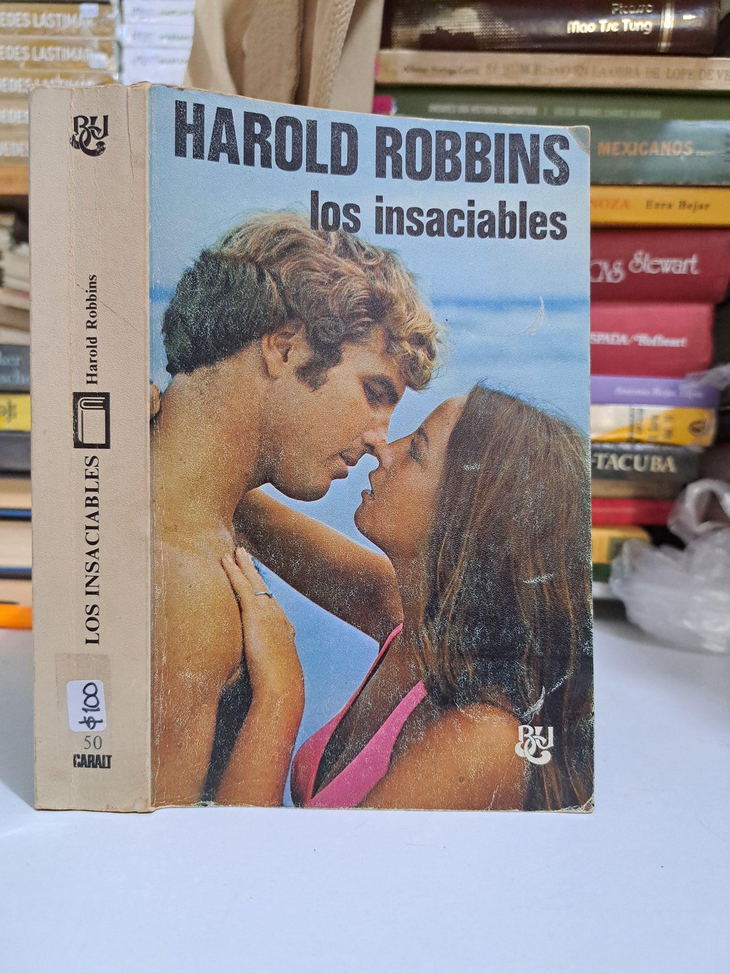 LOS INSACIABLES HAROLD ROBBINS USADO NOVELA JUÁREZ