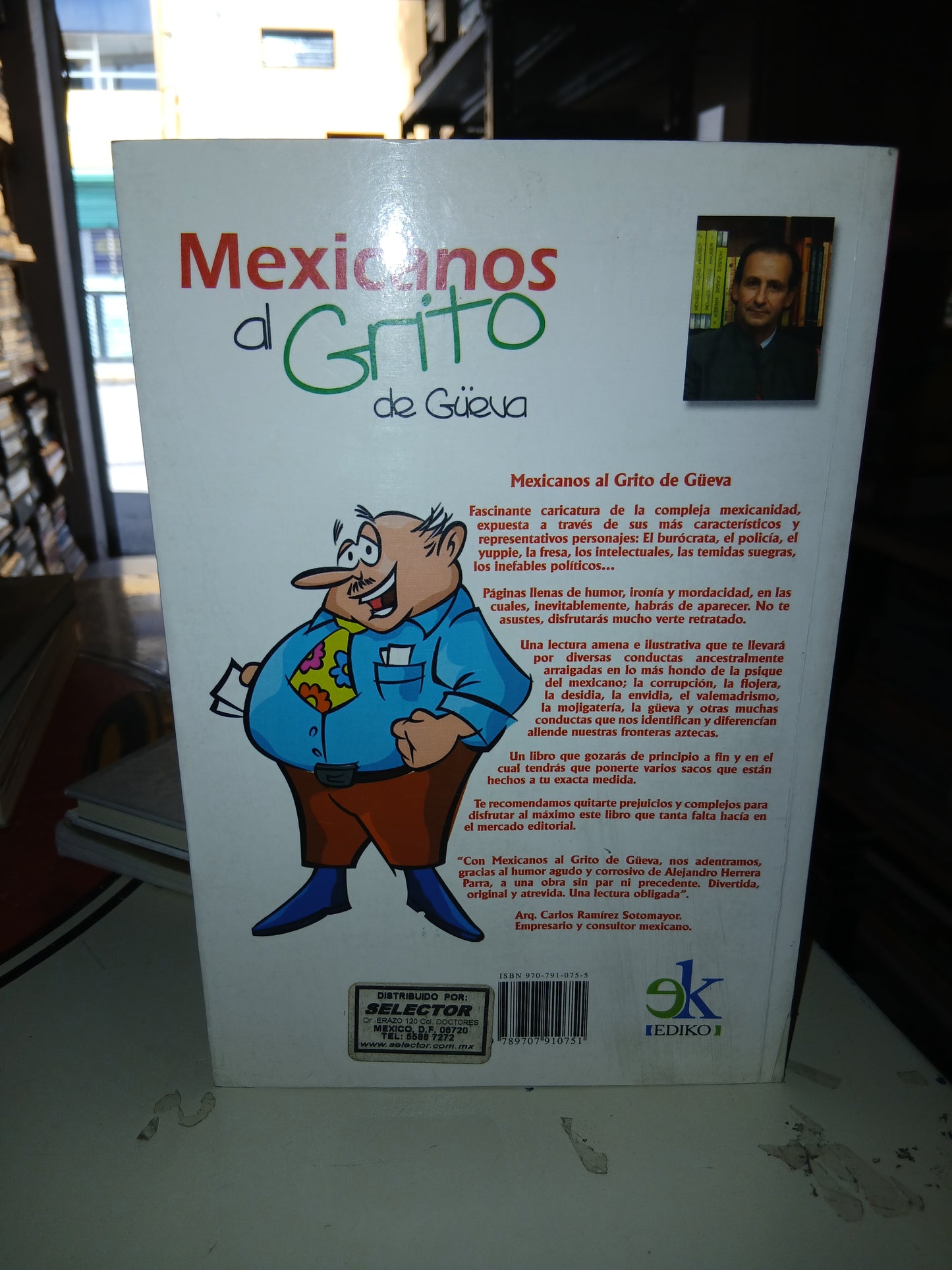 MEXICANOS AL GRITO... DE GÜEVA POR ALEJANDRO HERRERA PARRA USADO NOVELA LITERARIO 207