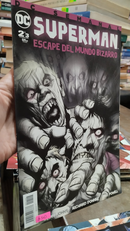 SUPERMAN ESCAPE DEL MUNDO BIZARRO LIBRO USADO NOVELAS ALDAMA