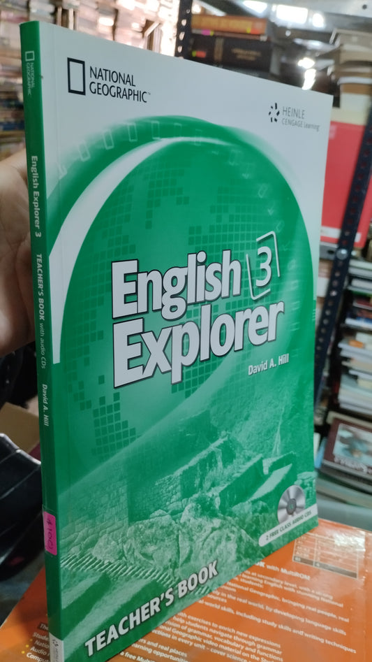 ENGLISH EXPLORER 3 TEACHERS BOOK WITH AUDIO CDS POR DAVID A HILL LIBRO USADO IDIOMAS ALDAMA