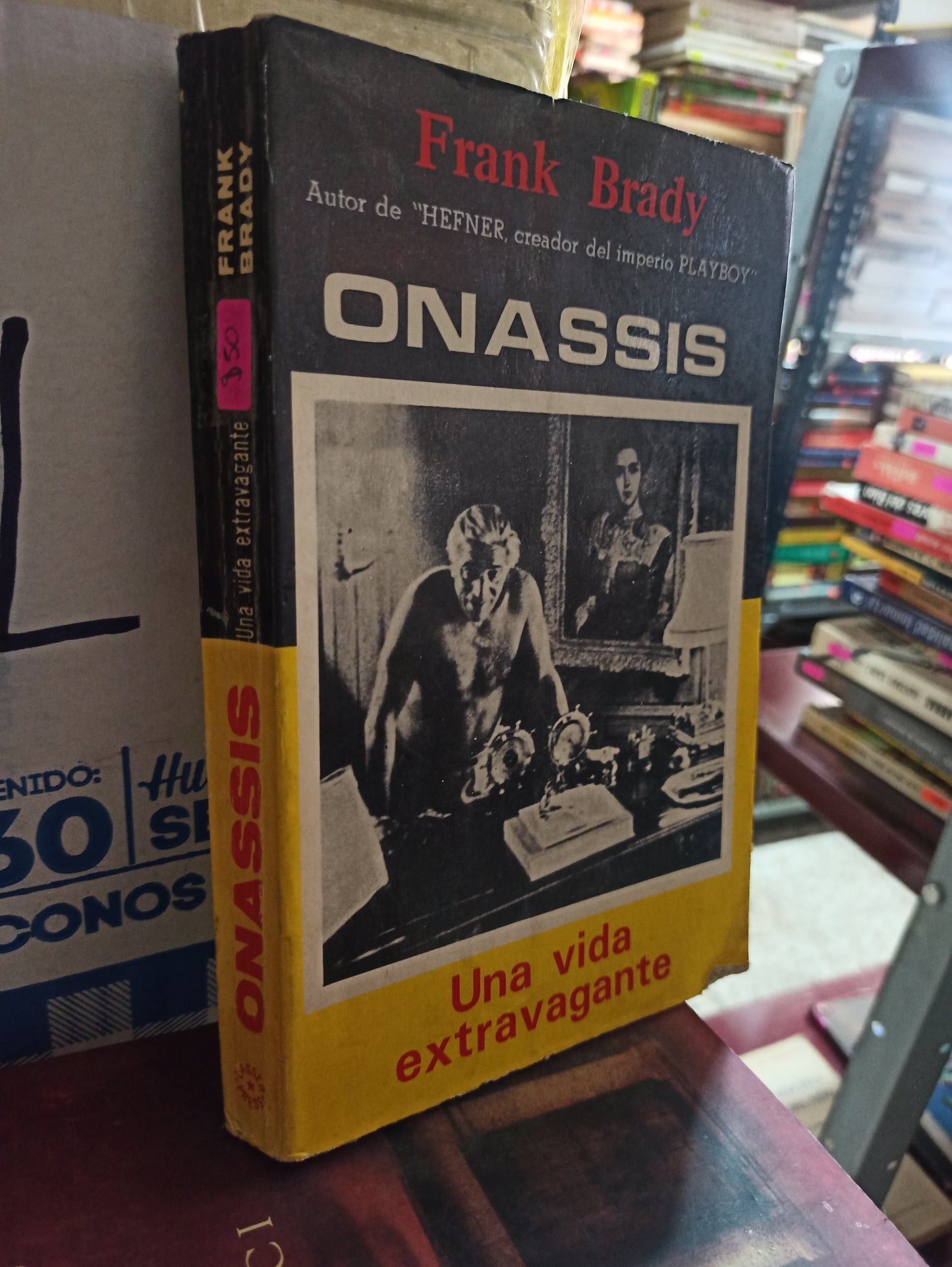 ONASSIS UNA VIDA EXTRAVAGANTE POR FRANK BRADY USADO NOVELAS ALDAMA
