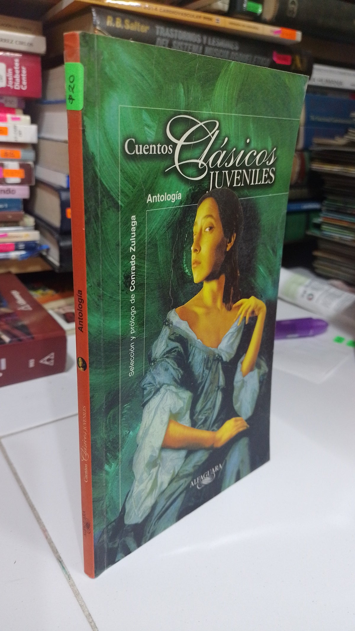 CUENTOS CLASICOS JUVENILES ANTOLOGIA POR CONRADO ZULUAGA USADO NOVELA JUAREZ 507