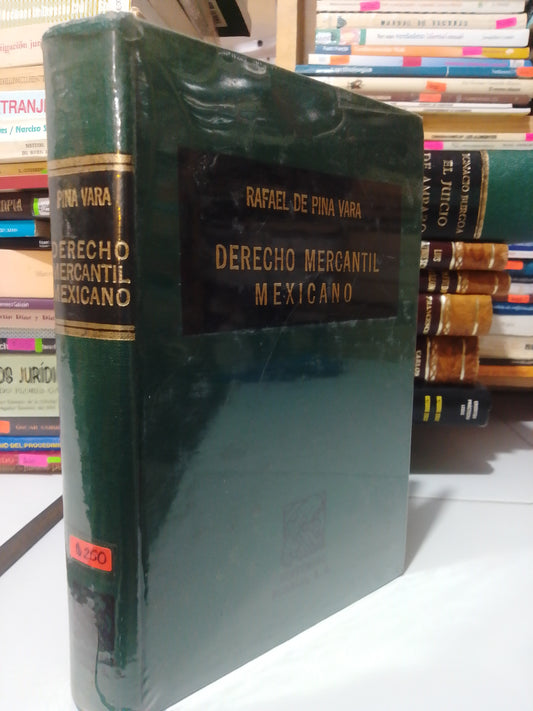 DERECHO MERCANTIL MEXICANO POR RAFAEL DE PIÑA VARA USADO DERECHO JUÁREZ