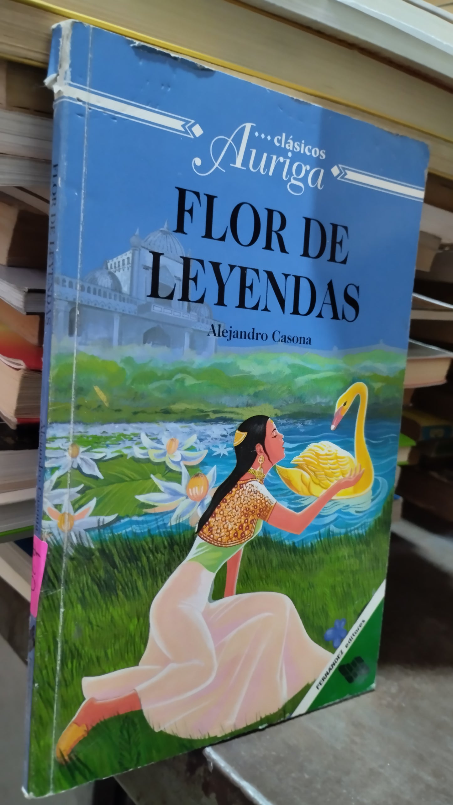 FLOR DE LEYENDAS POR ALEJANDRO CASONA LIBRO USADO SUPERACION PERSONAL ALDAMA