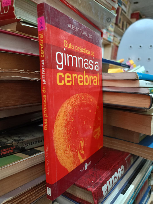 GUIA PRACTICA DE GIMNASIA CEREBRAL POR ALBERTO AMADOR USADO SUPERACIÓN PERSONAL ALDAMA