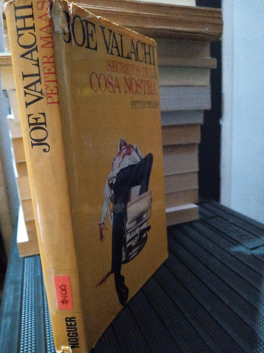 SECRETOS DE LA COSA NOSTRA JOE VALACHI USADO NOVELA LITERARIO 305