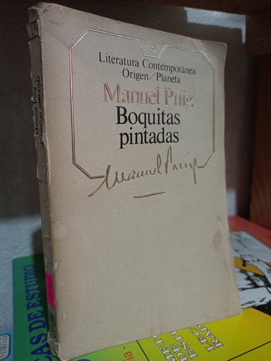 BOQUITAS PINTADAS POR MANUEL PUIG USADO NOVELA LITERARIO 305