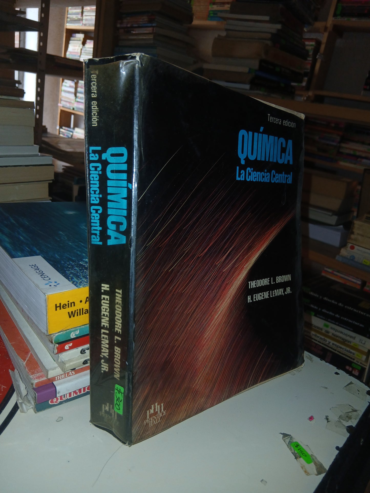 QUÍMICA. LA CIENCIA CENTRAL POR THEODORE L. BROWN Y H. EUGENE LEMAY, JR. USADO QUÍMICA LITERARIO 207