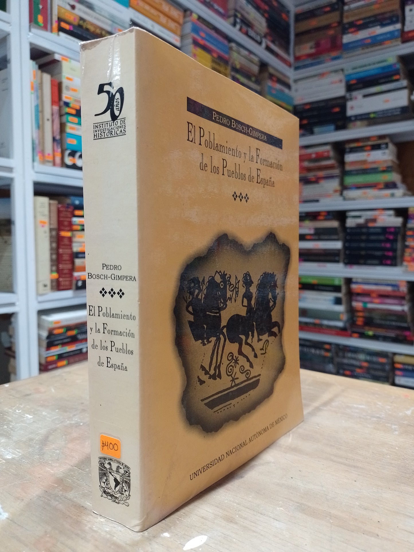 EL POBLAMIENTO Y LA FORMACION DE LOS PUEBLOS DE ESPAÑA POR PEDRO BOSCH GIMPERA USADO HISTORIA JUAREZ 515