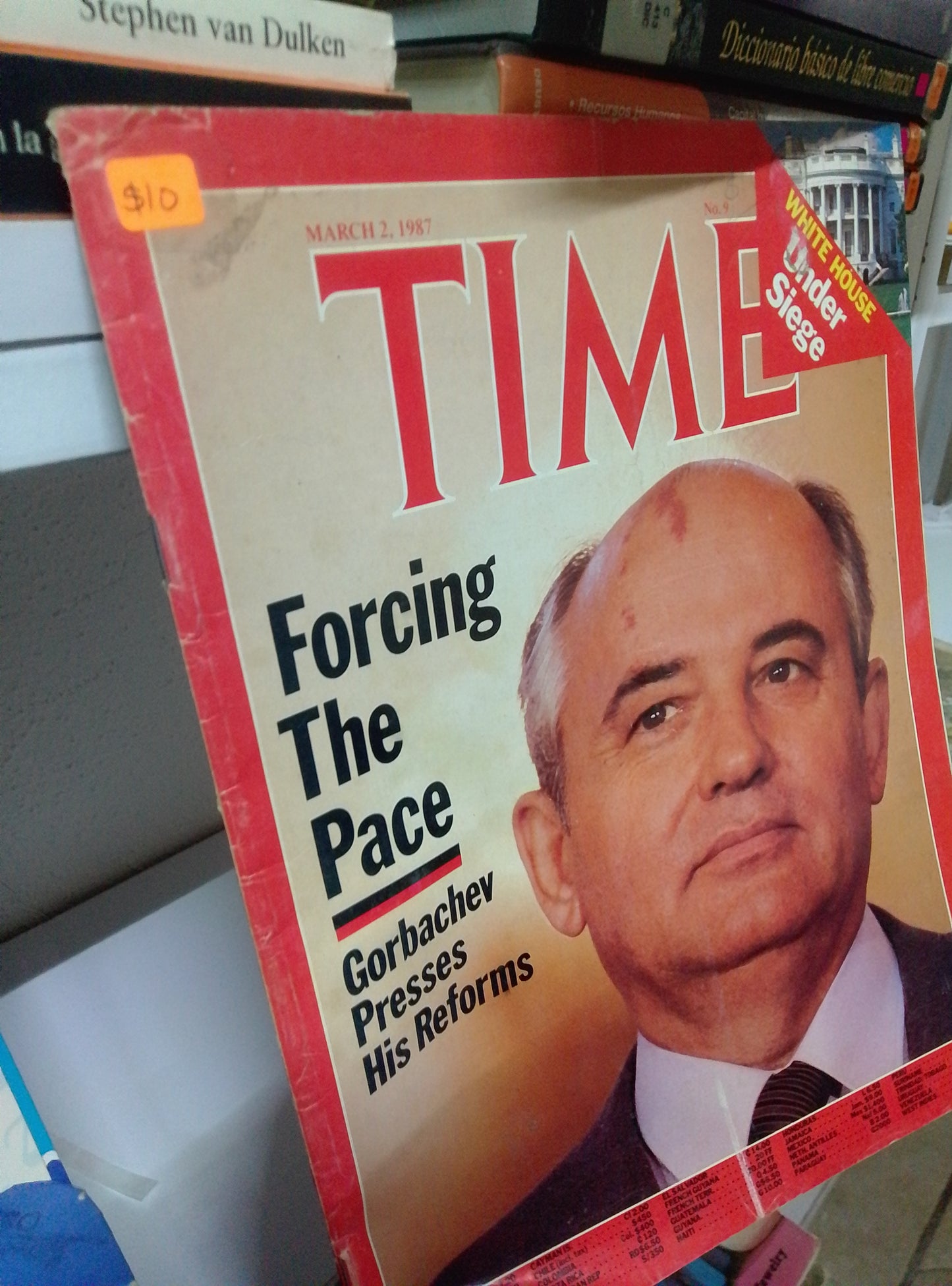 TIEM FORCING THE PACE GORBACHEV PRESSES JI REFORMAS USADO IDIOMAS DE 515