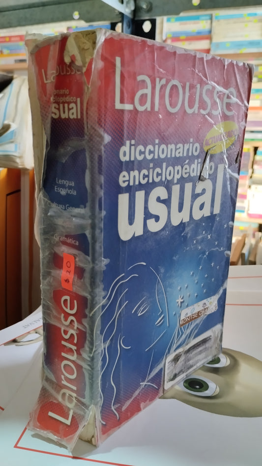LAROUSSE DICCIONARIO ENCICLOPEDICO USUAL LIBRO USADO EDUCACIÓN ALDAMA