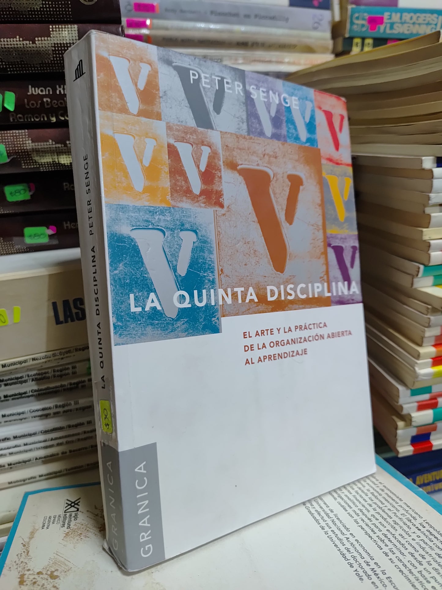 LA QUINTA DISCIPLINA POR PETER SENGE USADO EDUCACION JUAREZ 507