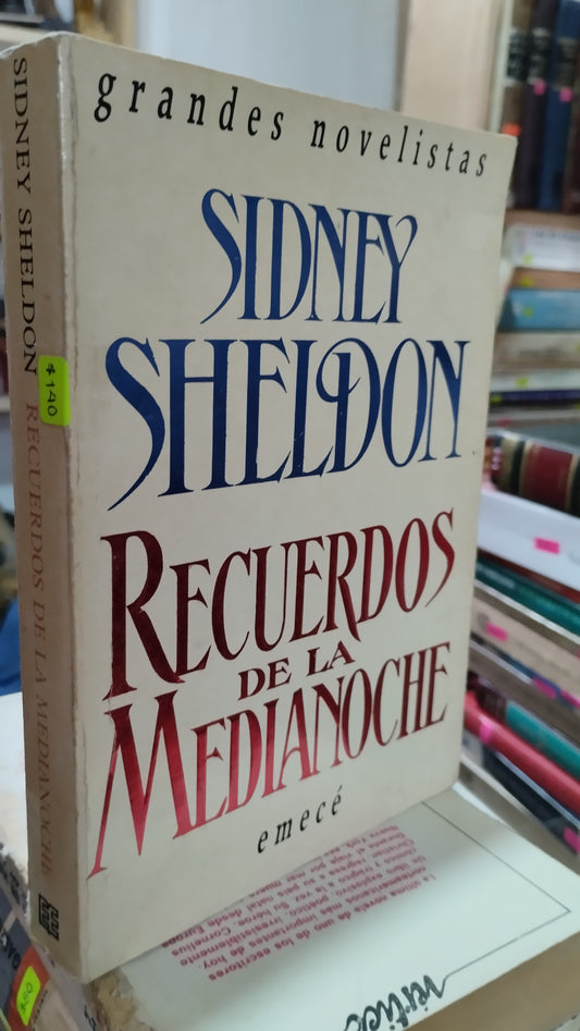 RECUERDOS DE LA MEDIANOCHE POR SIDNEY SHELDON LIBRO USADO NOVELAS ALDAMA