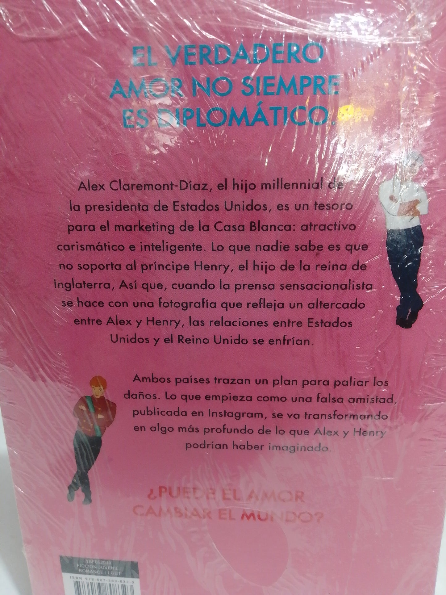 ROJO, BLANCO Y SANGRE AZUL POR CASEY MCQUISTON NUEVO JUAREZ