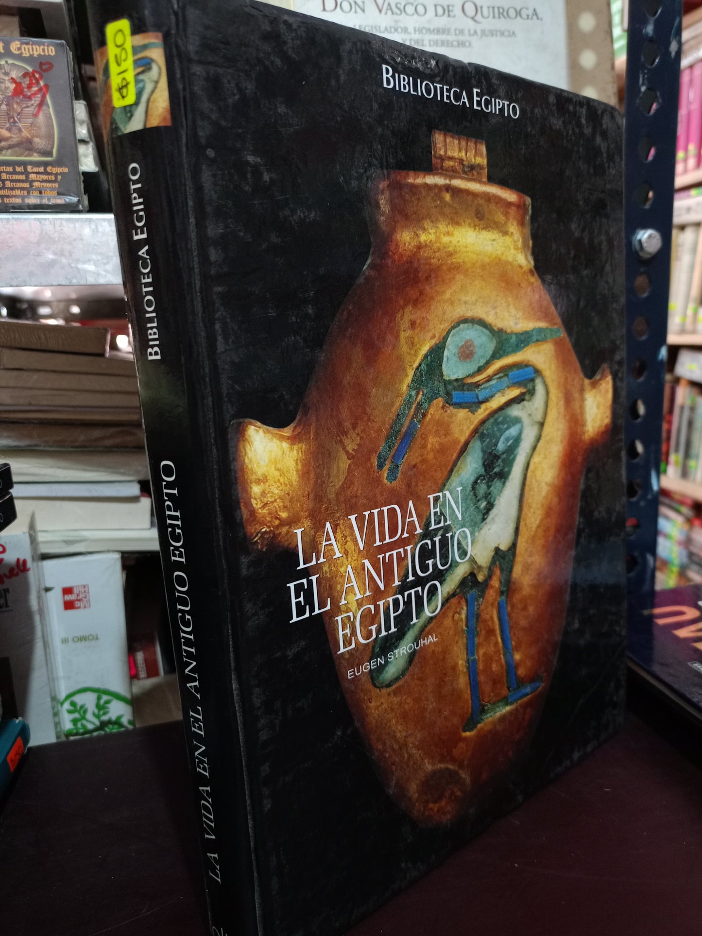 LA VIDA EN EL ANTIGUO EGIPTO EUGEN STROUHAL USADO HISTORIA LITERARIO 305