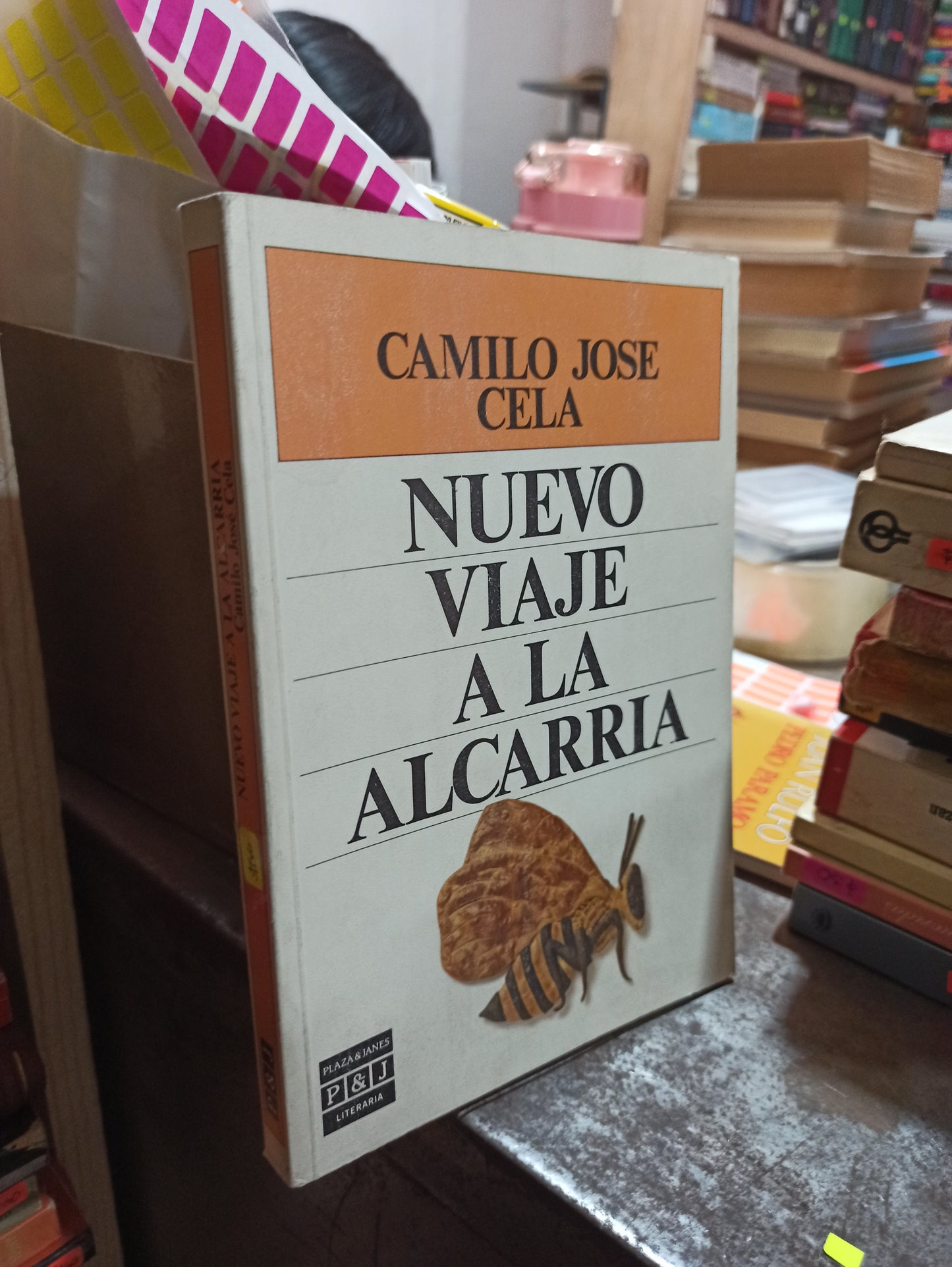 NUEVO VIAJE A LA ALCARRIA POR CAMILO JOSE CELA USADO NOVELAS ALDAMA
