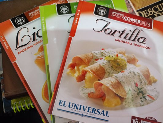 SABER COMER BIEN 3 TOMOS USADO COCINA LITERARIO #305